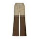 thumbnail image 4 of Pantalones largos para hombre, cintura elástica, transpirables, cómodos, suaves, informales, de playa, de poliéster., 4 of 5