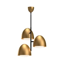 CH529024AGOP-Alora Lighting-Kenji - 1 Light Chandelier-23.5 Inches Tall and 23.88 Inches Wide-Aged Gold Finish