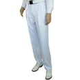 thumbnail image 6 of Men Apollo King Double Breasted Suit Classic Peak Lapel Pleated DM26 White, 6 of 9