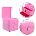 thumbnail image 1 of CHICHUMID Girls Jewlery .8X10X10In Pink Square Abs Material With Drawer Design For Bedroom Vanity Table 1Pcs, 1 of 8