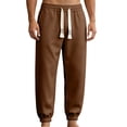 thumbnail image 5 of VEXRO Jogger Pants for Men Casual Loose Fit Elastic Waisted Drawstring with Pockets Soft Fleece Sweatpants, 5 of 8