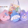 thumbnail image 3 of Sanrio Kuromi-orejeras de Hello Kitty para niños, orejeras con melodía Cinnamoroll de invierno, imita la piel de conejo de dibujos animados, anticongelante, mantiene el calor, regalo, 3 of 4