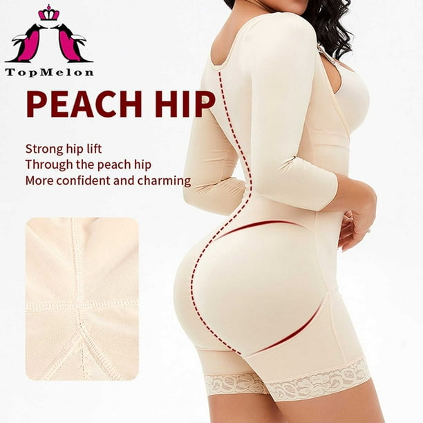 FeelinGirl Thong Shapewear for Women Tummy Control Slim Body Shaper V Neck  Faja