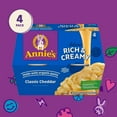 thumbnail image 5 of Annie's Classic Cheddar Deluxe Rich and Creamy Organic Mac and Cheese, 4 Cups, 10.4 oz, 5 of 15