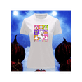 thumbnail image 1 of Playera Blusa De Fantasmas Pan Tasmas Halloween Dia de Muertos Color Blanco Talla Chica Marca Emil SaEs, 1 of 4