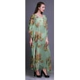 thumbnail image 3 of Bimba Floral Beach Kaftan Bikini Cover up WomenÃ¢â‚¬â„¢s Maxi Dress Long Caftan-XL-3X, 3 of 5