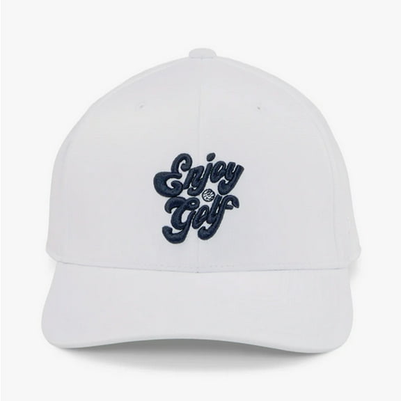 Puma Enjoy Golf Responsibly Bright White/Deep Navy Headwear Men Fits All