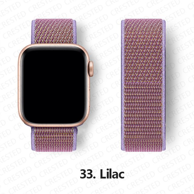 ALMNVO Strap for Apple Watch Band 45mm 41mm 44mm 40mm 42mm 38mm, Breathable Soft Sport Loop Wristband Replacement Strap for iWatch Series 6 5 4 3 SE 7 -33#