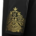 thumbnail image 4 of Fall Jumpsuits for Men African Gold Embroidered Long Sleeve Dashiki Tunic For Men Trendy Clothes, 4 of 8