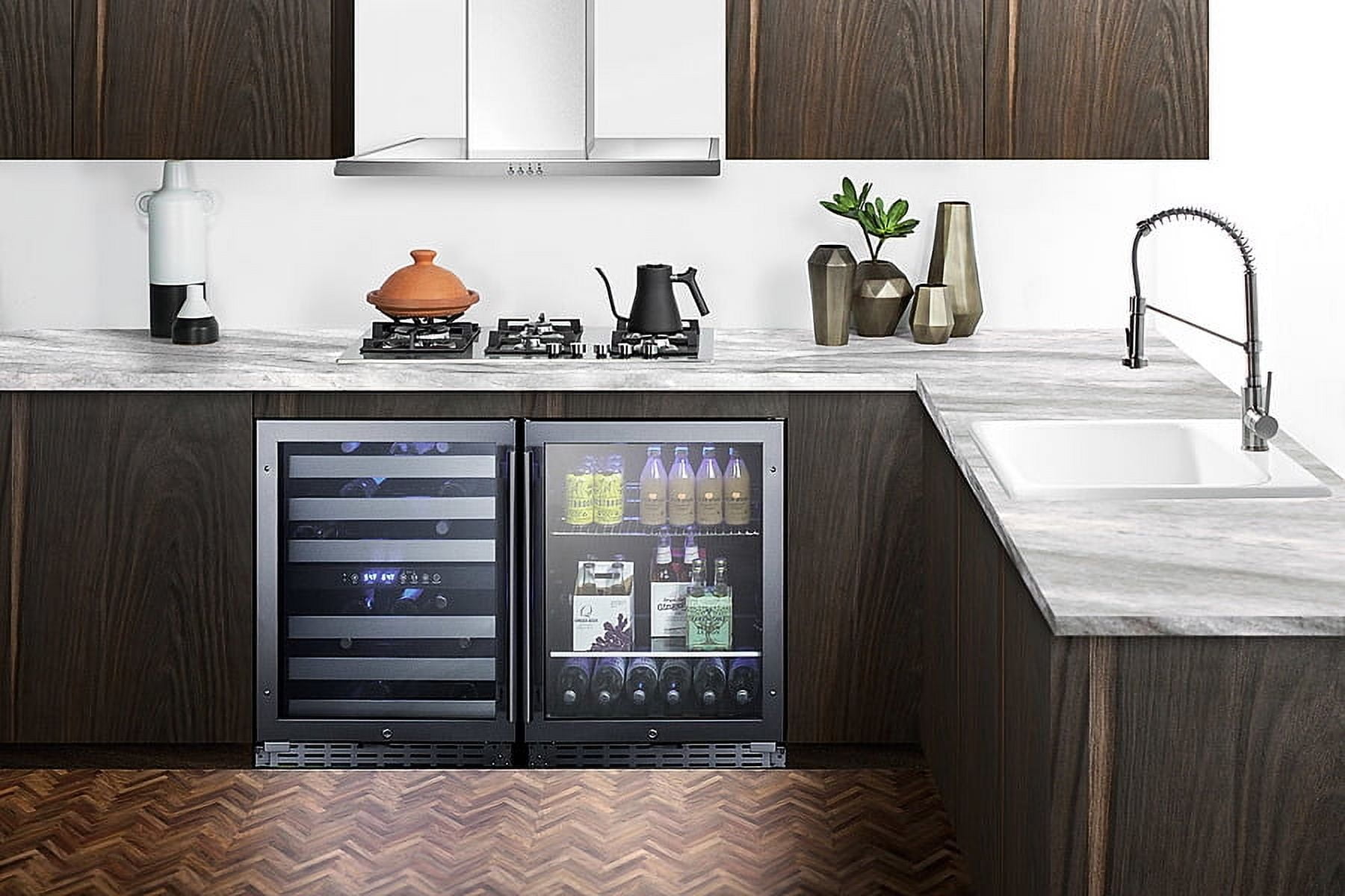 Built-In Beverage Cooler, ADA Compliant, Stainless Steel