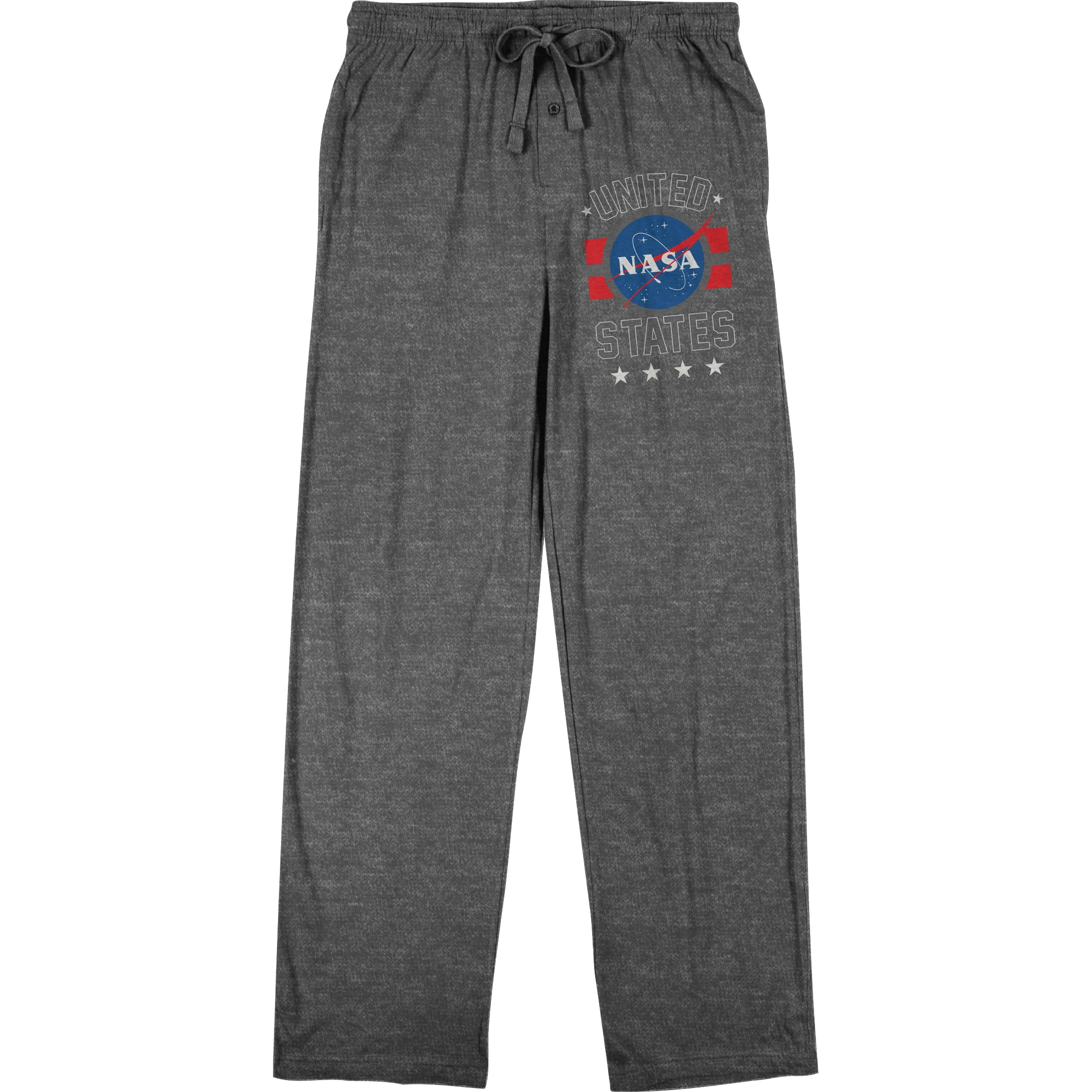 NASA Space Logo Men's Heather Grey Sleep Pajama Pants-L - Walmart.com