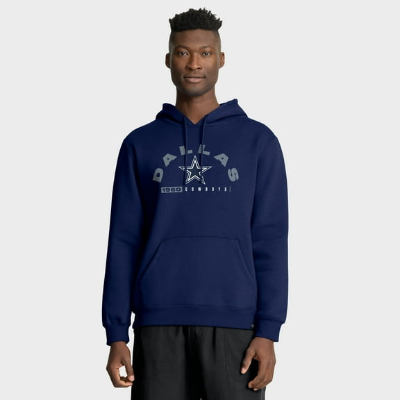Men's Fanatics Navy Dallas Cowboys Delay of Game Legacy Pullover Hoodie