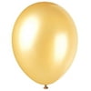 Unique Industries Latex Pearlized 16.0" Yellow Solid Print Balloons, 50 Count