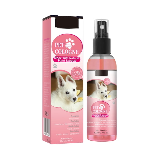 Maojin Perfume clásico Dog Spray,Conditioning & Odor,Dog Odor Remover Perfume,For All Coat Types,100ml/3.4 OZ