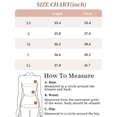 thumbnail image 5 of Vestido de Dormir Modal Acanalado INSPIRE CHIC para Mujeres con Tirantes Dobles de Espagueti, Camisón a la Altura de la Rodilla para Relajación y Viajes en Color Blanco, 5 of 5