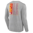 thumbnail image 3 of Men's Heather Charcoal Kansas City Chiefs Super Bowl LVIII Roster Long Sleeve T-Shirt, 3 of 3