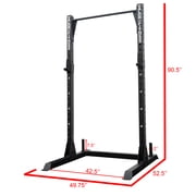 Valor Fitness BD-57 Pull-Up Rack with Storage Pegs, and J-Hooks for Squats and Bench Press (750lb Capacity)