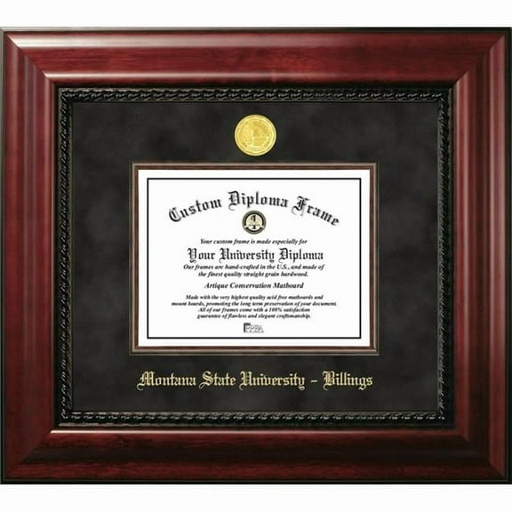 Campus Images MT991EXM-86 8 x 6 in. Montana State University Billings Executive Diploma Frame