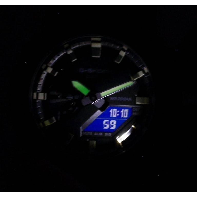 Analog Casio Digital 200M Men\'s GA-2110SU-3A Guard GA2110SU-3 Carbon Core Watch G-Shock