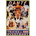 thumbnail image 2 of Unknown 17x24 Gold Ornate Wood Framed with Double Matting Museum Art Print Titled - Magicians: Dante: Tricks for Everybody, 2 of 4