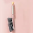 thumbnail image 5 of RBCKVXZ Hand Broom Cleaning Brush Soft Bristle Hand Brush Plastic Counter Duster Household Multifunction Dusting Brush with Long Handle for Cleaning Bed Car Sofa Furniture Clothes Carpet 16.5"(Pink), 5 of 7