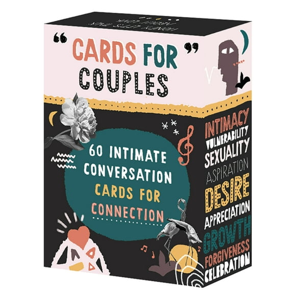 Cards for Couples : 54 Prompts for Intimate Conversations