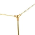 thumbnail image 3 of BESTYASH Golden Flag Pole with Stable Base for Office Desk Use and Small National Flags, 3 of 8