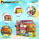 thumbnail image 2 of Bloque de construcción magnético, juguete, PicassoTiles, 60 piezas, tema de tienda, 2 of 7