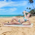 thumbnail image 5 of Coolnut Beach Towels Tie Dye Camping Towels Swirl Sand Free Beach Towel, 30"x60" Large Beach Towels Quick Dry Bath Travel Towels Pool Yoga Beach Mat for Men Women, 5 of 6