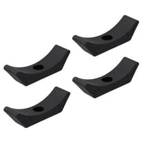Milisten 4Pcs Dumbbell Saddles PP Prevent Dumbbells from Rolling for Dumbbell Rack