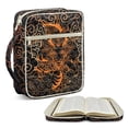 thumbnail image 2 of Xixirimido Bible Cover Case for Women Men, Large Bible Bag Bible Study Supplies Accessories Quilted Bible Carrying Cases with Handle Christian Gift, Japanese Dragon, 2 of 7