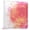 Abstract Rose Watercolor Pattern, variant on PU Leather Photo Album with Self-Adhesive Pages Scrapbook DIY Picture Holds 20  Sheets Pink Rose Bushes