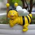 thumbnail image 3 of Decoración del hogar, decoración de habitaciones, decoración de paredes, paquete de 2 figuras de abejas para jardín, estatua decorativa de primavera para jardín, adorno decorativo de abeja para exteri, 3 of 4