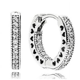 PANDORA Lion Princess and Heart Stud Earrings - Walmart.com PANDORA Lion Princess and Heart Stud Earrings - Walmart.com