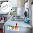 thumbnail image 5 of Organizador de gabinete de metal, estante de almacenamiento debajo del fregadero, organizador extraíble para baño y cocina, 5 of 5