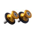 thumbnail image 3 of funtasica 8mm Rear Motorcycle Reel Sliders M8 Bracket Pair Of - Golden, 3 of 9