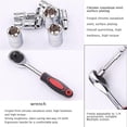thumbnail image 5 of 46 In 1 Ratchet Screwdriver & Socket Set | Combination Wrench, Auto Repairing Bike Tool Kit Set | Flat, Fixed Square & Hex End | Box Application: Vehicle Maintenance & Repair | Tool Kit, 5 of 5