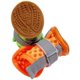 thumbnail image 4 of 2 pares de botas para perros, zapatos para perros, zapatos para perros pequeños, zapatos para perros grandes, naranja, talla 1 Rojo Verde MX-0127562FYD, 4 of 5