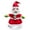 Red, variant on Brown Festive Plush Hat With Motion Sensor, Christmas Songs Interactive Holiday Toy For Kids