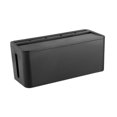 thumbnail image 2 of CoudarTitie Cable Management Box Cord Cover Box for Living Room Messy Cables Loose Wires Black, 2 of 8