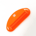 thumbnail image 1 of 4-Pack Toothpaste Squeezer, Toothpaste Tube Squeezer for Toothpaste Hair Salon, Hand Cream, Paint Tube, Cosmetics, Transparent Orange, 1 of 7