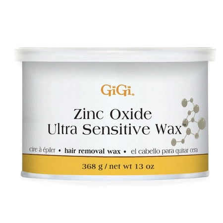 Gigi Zinc Oxide Ultra Sensitive Wax 13 Oz 6 packs