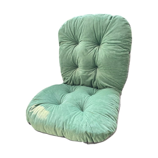 MOQIN Desk Chair Cushion Non-Slip Rocking Chair Cushion Office Chair Cushion Dorm Seat Cushion with High Back Support Soft Chair Cushion with Ties for Office Car Home Dining Room Kitchen