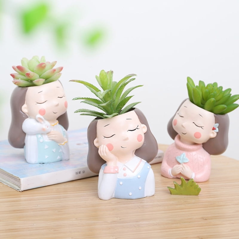 Flower Pot Silicone Mold Concrete Succulent Planter Mould DIY Candle Holder Mold
