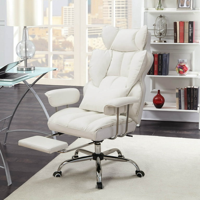 Costway Big Tall Office Chair with Adjustable Arms, Ergonomic