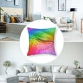 thumbnail image 5 of Acheng Pillow Case LGBT Gay Pride Throw Pillow Covers Cushion Cases Farmhouse Modern Decorative Pillowcases for Sofa Bed Couch ,Abstract Rainbow Sequins  2 pcs White, 5 of 7