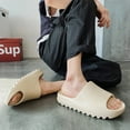 thumbnail image 2 of 2024 Summer Slippers Men Soft Bottom Indoor Home Platform Sandals Fashion Beach Shoes Couple Non-Slip Bathroom Slides, 2 of 6