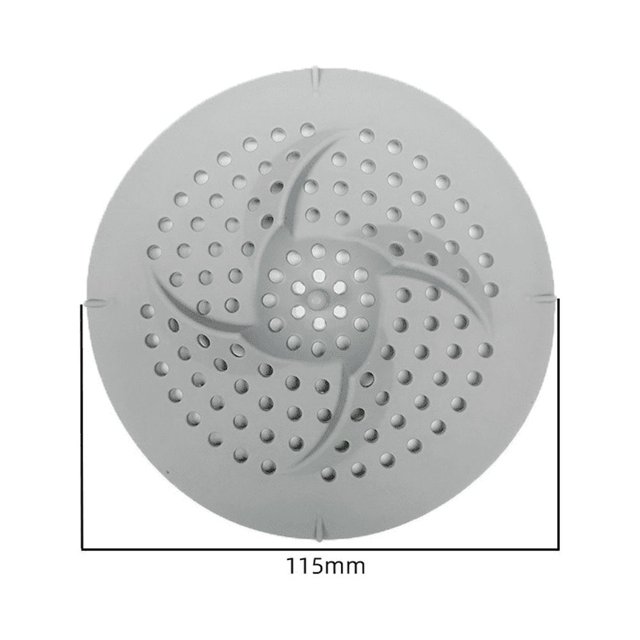 Aifuda tapas de desagüe de ducha con adhesivos, goma, colador de desagüe, para cocina y baño, 4 piezas Vhermosa JPXSD-57