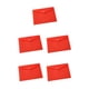 thumbnail image 2 of Inteprter 10 unids/set organizador de carpetas transparente impermeable para documentos almacenamiento portátil transparente rojo sólido 18 A4 Type2 NO2, 2 of 6