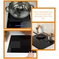 thumbnail image 4 of Shisuyan 2Pcs Silicone Induction Cooktop Mat Non-Slip Induction Cooktop Pad Silicone Heat Insulated Mat, 4 of 9